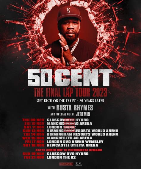 How to Get Presale Code Tickets for 50 Cent The Final Lap Tour 2023 with Busta Rhymes